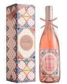 Roséwein Donnafugata Sicilia DOC Dolce & Gabbana 2023, hellrosa Flasche mit Etikett und Korkverschluss.